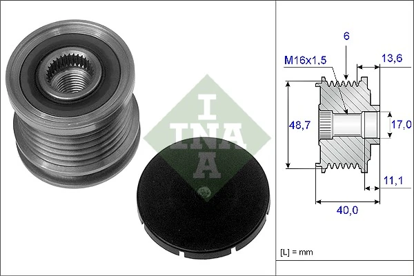 Alternator Freewheel Clutch
